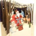 Santa & Snowman with Gifts 3D Pop Up Christmas Greeting Card