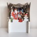 Santa & Snowman with Gifts 3D Pop Up Christmas Greeting Card