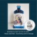 Message in a Bottle London Scene 3D Christmas Keepsake Art Bottle with Mini Card