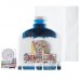 Message in a Bottle London Scene 3D Christmas Keepsake Art Bottle with Mini Card