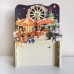 Xmas Fair & Christmas Market 3D Pop Up Christmas Greeting Card