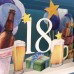 Message in A Bottle Beer 18th Pop Up Birthday Greeting Card