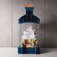 Message In A Bottle Unicorn Card