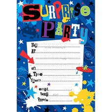 Super Party Invitation packs 20Pcs