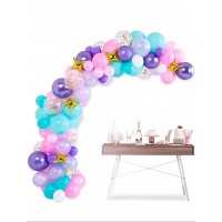 Party Balloon mermaid Garland DIY Kit 104pcs