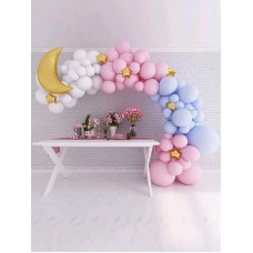 Pastel Balloon Garland DIY Kit 117pcs 