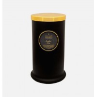 AMBER NOIR TALL PILLAR JAR CANDLE