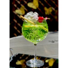 Sunny By Sue Butterfly Gin Glass