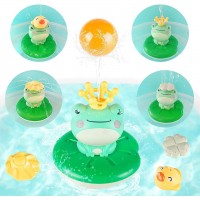 Baby Bath Toys, 4 in 1 Frog Spray Water Sprinkler Shower