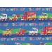 Wrapping Paper- Boy car with gift tag