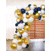 Decorative Balloon Blue & Gold  40pcs 