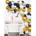 Decorative Balloon Blue & Gold 40pcs