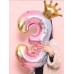 Age 1 32 Inch Balloon with Crown