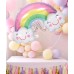 1pc Rainbow Shaped Cartoon Balloon