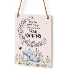 Me to You Tatty Teddy 'Great Adventure' Wooden Plaque