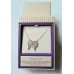 Equilibrium SP Diamante Wings Necklace