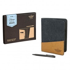 GENTLEMENS HARDWARE Travel Wallet Recycled Leather