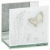 Mirror butterfly tealight holder