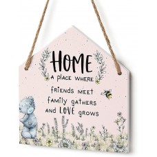 Me To You  Place Love Grows Tatty Teddy Gift Home Decor Plaque