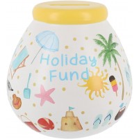 Pot of Dreams Ceramic Money Bank Holiday Fund