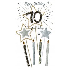 70th - Candles & Stars