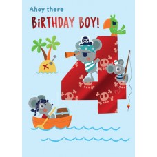 Boy Age 4 - Pirate Mice