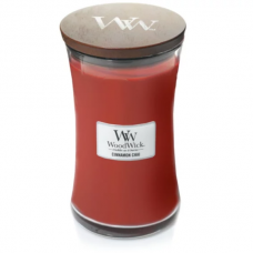 Woodwick Large Hourglass Scented Candle-Cinnamon Chai