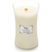 Woodwick Large Hourglass Scented Candle | Island Coconut | with Crackling Wick | Burn Time: Up to 130 Hours, Island Coconut