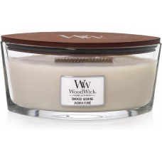 Woodwick Ellipse Scented Candle with Crackling Wick, Smoked Jasmine