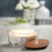 Woodwick Ellipse Scented Candle with Crackling Wick, Smoked Jasmine